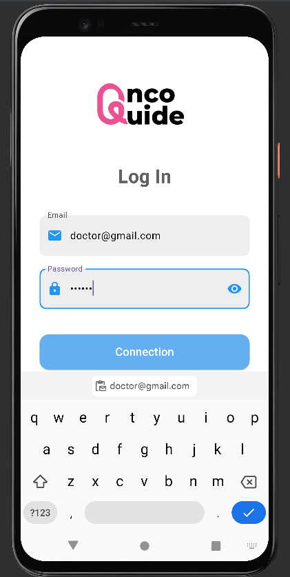 ONCOGUIDE - Mobile Application for Cancer Patients